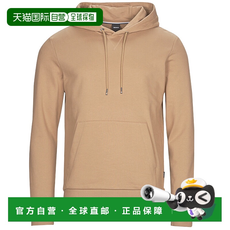 欧洲直邮BOSS 男士 SEEGER 127 卫衣 米色