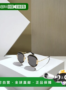 自营Gucci 圆框金属太阳镜 GG0105S古驰潮流时尚显脸小高级感