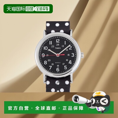 自营 Timex Weekender 黑色波点手表 TW2R63000 多 美国奥莱直发