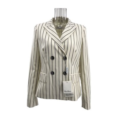 Max Mara 条纹西装外套 1041057106