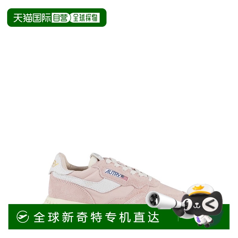 自营 autryReelwind杏仁头低帮运动鞋-粉红色 【美国奥莱】直发