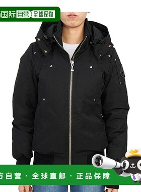 香港直邮MOOSE KNUCKLES 女士夹克 M32LB002N292 AW2023 黑色