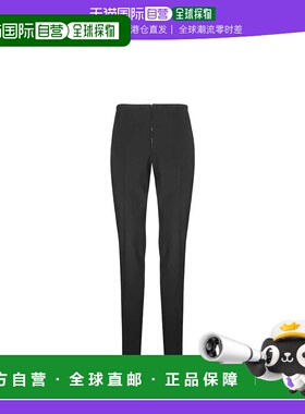 香港直邮GIVENCHY 男士休闲裤 BM50YN13MP001 黑色 徽标锥形休闲