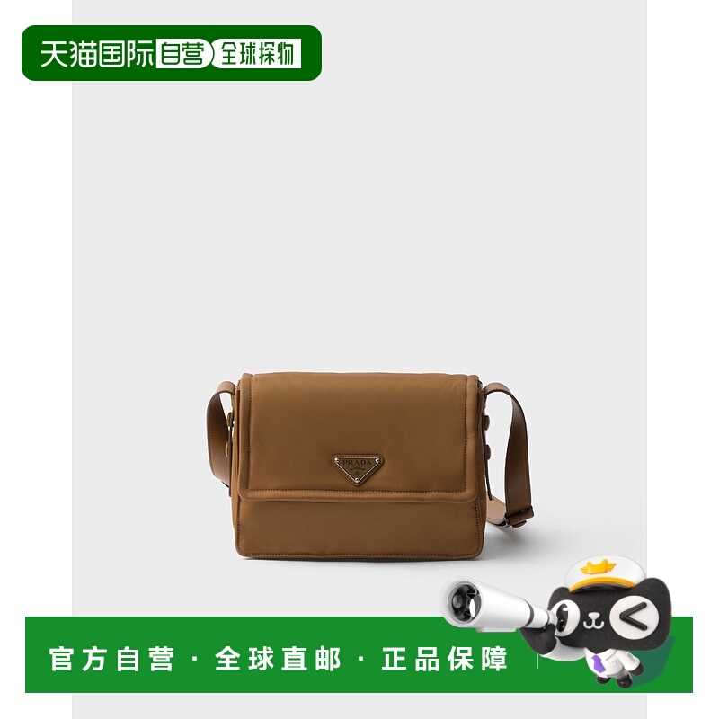 欧洲直邮PRADA (2025) Prada Traveller 绗缝再生尼龙小号单肩包