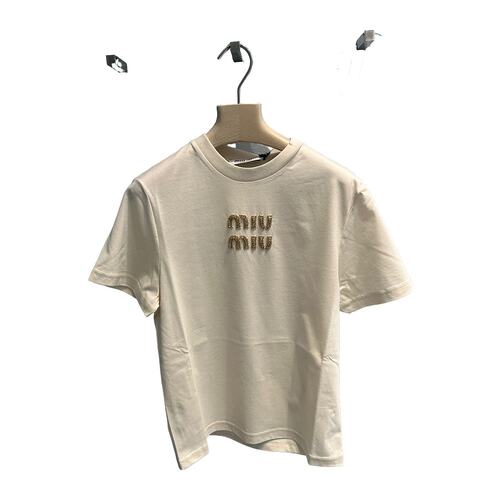 MIU MIU 女士T恤 MJN4991585S232F0018 AW2024 花色