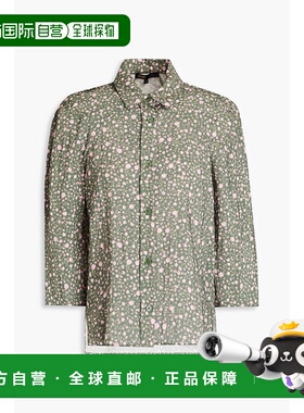 1h可退 香港直邮Maje 女士 印花梭织衬衫 MFPCM00408IMPRIMEBOUTO