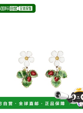 香港直邮Roger Vivier 花朵和珐琅水果耳环耳饰REWOR720100AGK