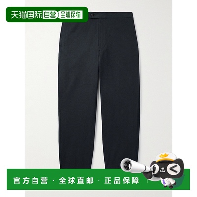 1h可退 香港直邮Visvim 维斯维木 男士 Bertone 锥形罗缎条纹棉质