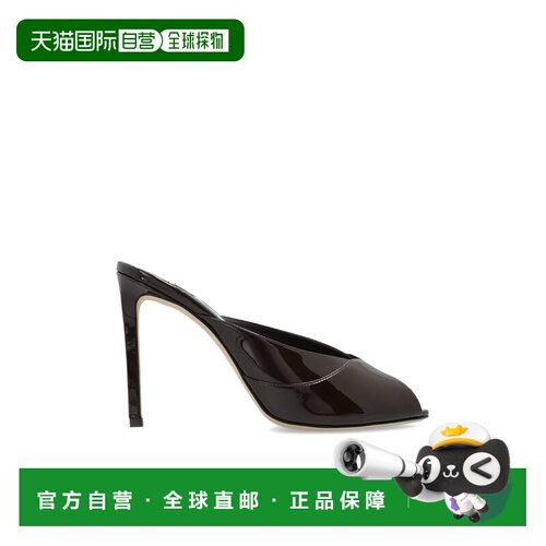 香港直邮JIMMY CHOO 女士高跟鞋 BRIGITTEMULE100PA支付后1h可退