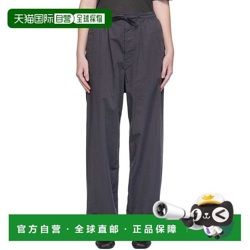 1h可退 香港直邮潮奢 Lemaire 女士 灰色 Pyjama 长裤 PA1211LF12