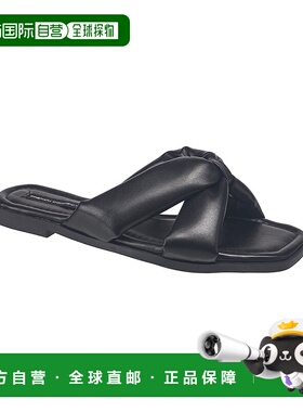 自营french connection法国连接女士谢谢凉鞋-黑色 美国奥莱直发