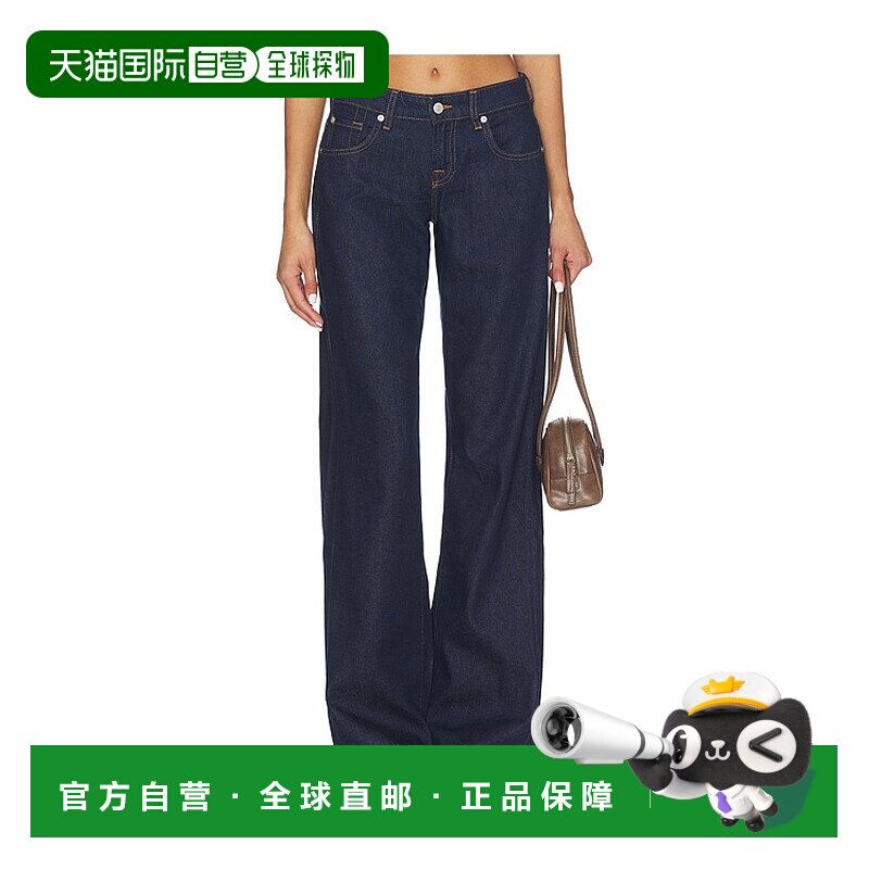 1h可退 香港直邮7 For All Mankind 赛文 弗奥曼德 女士 低腰直筒