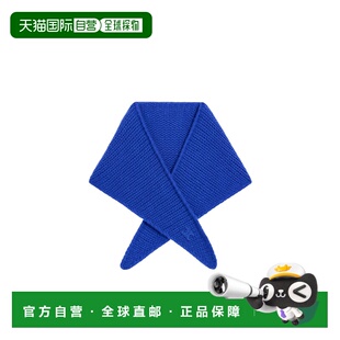 香港直邮CELINE 女士围巾 AA09J089907BR AW2025 蓝色 徽标头巾