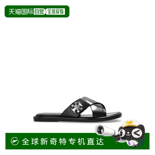 女士拖鞋 BURCH 1706110006 Slides 1h可退 黑色 香港直郵TORY