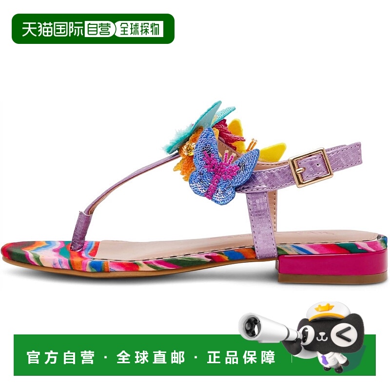 自营betsey johnsonWomen's Halie Sandal In Fuschia Multi - fu