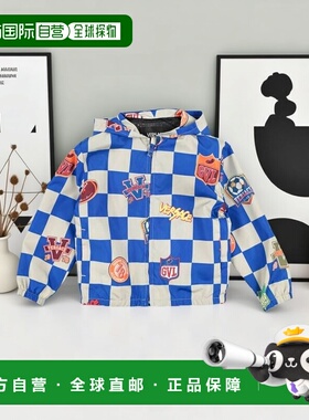 1h可退 香港直邮versace 婴儿 夹克童装 blue蓝色 舒适时尚