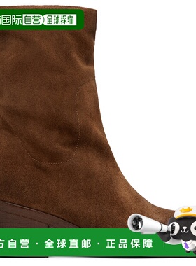 1h可退 香港直邮潮奢 marsell 女士 棕色 Cassello 踝靴 MW6665P0
