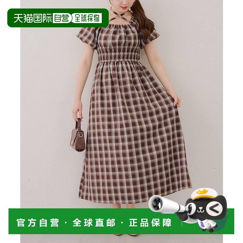 日本直邮NICE CLAUP 吊带袖气球连衣裙 [NI1463EW035173]