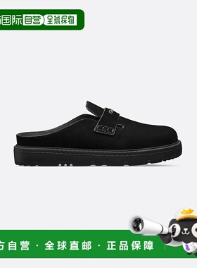 香港直邮CHRISTIAN DIOR 女士凉鞋 KDF135SUE900 SS2026 黑色拖鞋