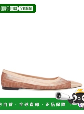 香港直邮Fendi Colibr&igrave;芭蕾鞋 8F8587A8UC牛皮新款