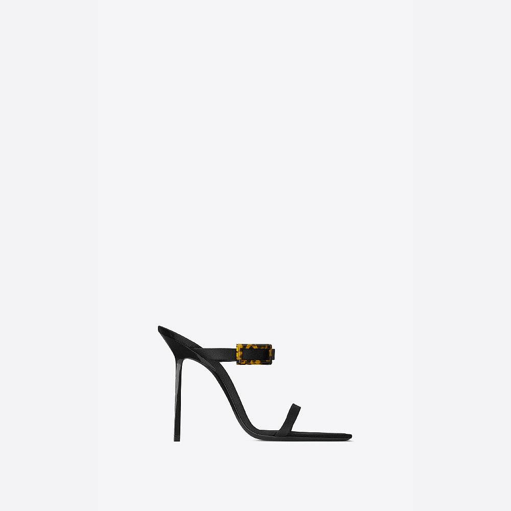 SAINT LAURENT 圣罗兰 25秋冬 786901AAC4I1000 女士 高跟凉鞋