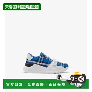 81106261 男士 歐洲直郵BURBERRY 休閑運動鞋 格紋 25秋冬 1h可退
