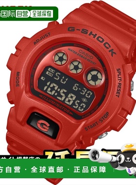 日本直邮卡西欧 G-Shock DW-6900RRB-4JF 经典款红色 CASIO G-SHO