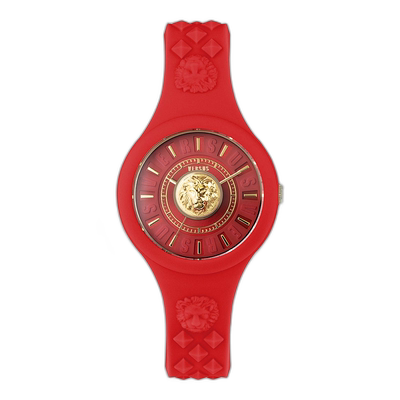自营 versus versace火岛狮子表带手表 - 红色/红色/红色 美国奥