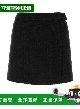 1h可退 香港直邮潮奢 Tom Ford 汤姆 福特 女士 黑色裹身短裙 GC5