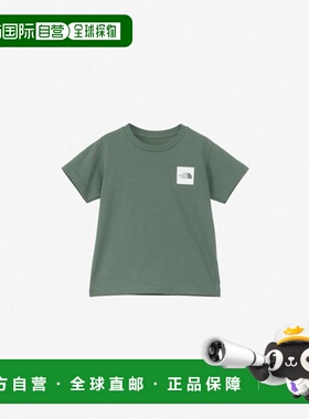 日本直邮北面THE NORTH FACET恤 SS25 T S/S S-SQU LG T 舒适圆领