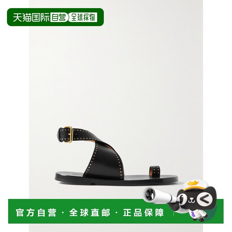 1h可退 香港直邮Isabel Marant 伊莎贝尔 玛兰 女士 铆钉平底凉鞋,女鞋,时装凉鞋,淘宝优惠券,粉丝福利购,淘宝优惠卷
