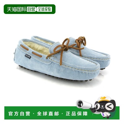 自营atlanta mocassin亚特兰大Moccasin翻毛皮司机-蓝色 美国奥莱
