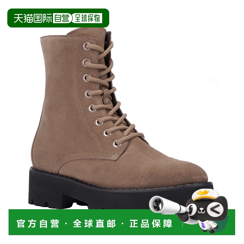 自营 Aquatalia Savina防水绒面靴-棕色 美国奥莱直发女靴