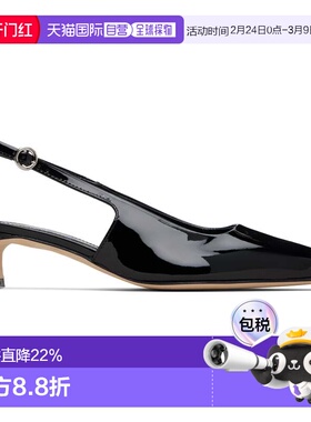 香港直邮aeyde 女士 黑色 Catrina Patent Leather 中跟鞋 A11PUC