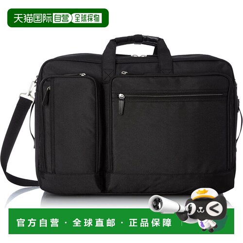 【日本直邮】Captain Stag 商务包 P1680D B5电脑 12230001 黑色