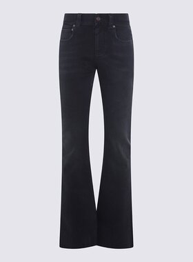BALENCIAGA 女士牛仔裤 838692TSWC38582 AW2025 黑色