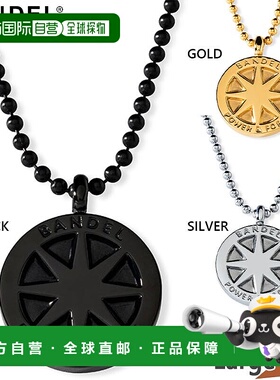 日本直邮BANDEL 男士女士钛金项链金色大号配饰项链运动免运费 BA