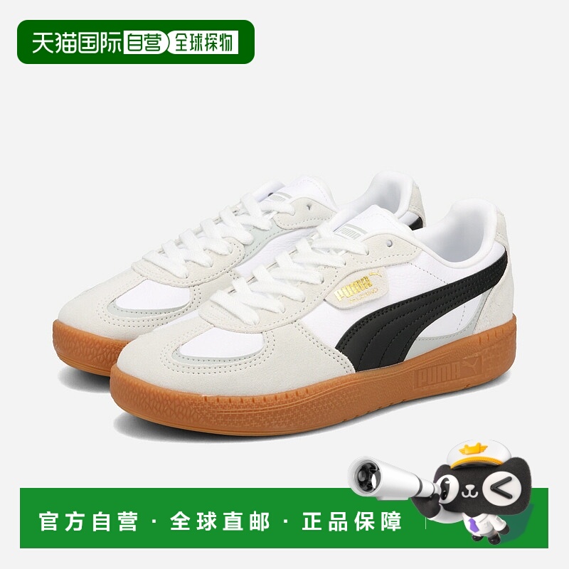 日本直邮PUMA PALERMO MODA 女士低帮运动鞋 白色/黑色 (397727-0