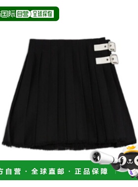 香港直邮Jil Sander 羊毛百褶裙迷你裙半身裙 J02MA0314J41557