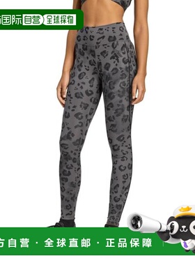 日本直邮adidas Optime Essentials 全长度印花打底裤 [KKP88-JN2