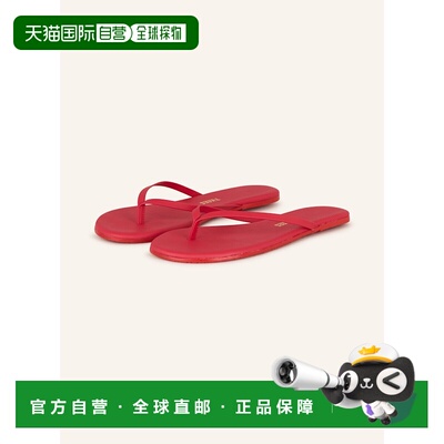 香港直邮TKEES 女士凉鞋 100302707118000 CO 红色 Flip flops