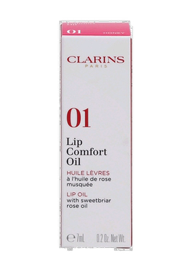 欧洲直邮CLARINS 娇韵诗 植萃凝亮润唇油01 Honey 7ml正品