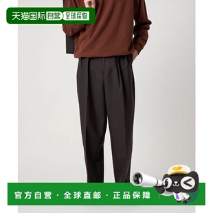 1h可退 日本直邮Steven Alan 羊毛牛津布双褶正装长裤休闲裤男装