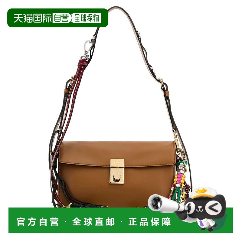 香港直邮PRADA 女士手提包 1BD379VOO62C6AF02Z8 AW2025 米白色