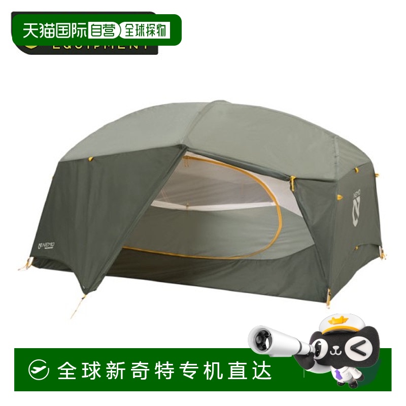 Nemo 装备 Aurora Ridge 帐篷 2 人圆顶形帐篷户外露营