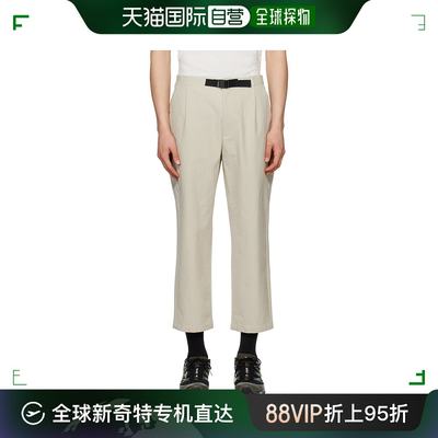 香港直邮潮奢 GOLDWIN 男士 米色 One-Tuck 长裤 GL73173