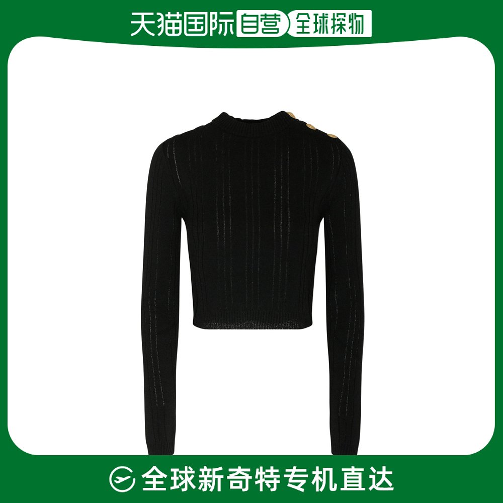 香港直邮BALMAIN 女士针织毛衣 AF0KA004KE410PA 女装/女士精品 毛针织衫 原图主图