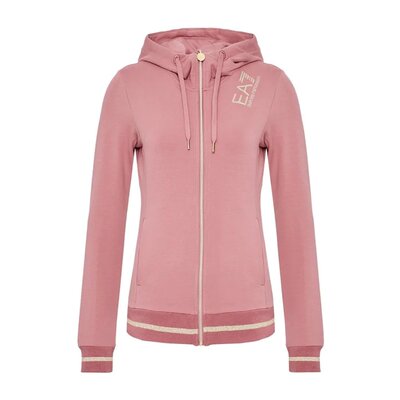 EA7 Emporio Armani 徽标连帽休闲外套 6LTM07TJCQZ