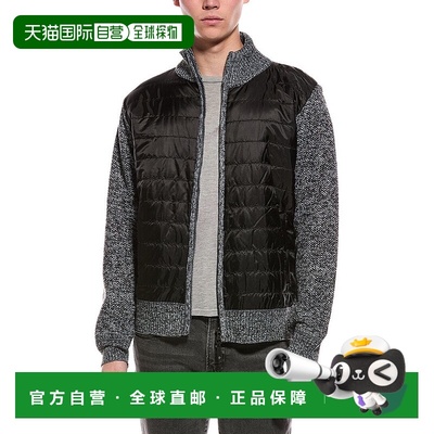 自营Point Zero Semi Fit Sweater Jacket - charcoal melange 美