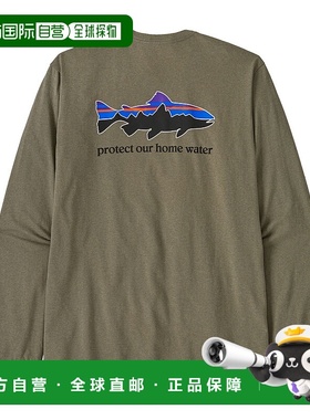 日潮跑腿patagonia巴塔哥尼亚 男士长袖T恤 37574